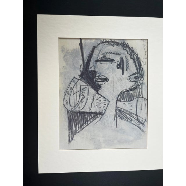 Wood Pablo Picasso Guernica Head Study Limited Edition Lithograph Custom Framed Coa For Sale - Image 7 of 9