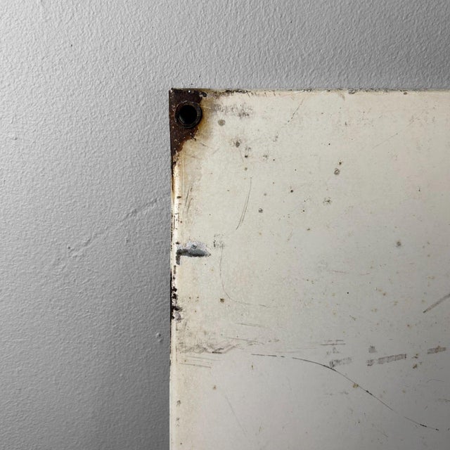 Esso Diesel Sign in Enamel from Plastemal, Nivelles, 1968 For Sale - Image 6 of 11