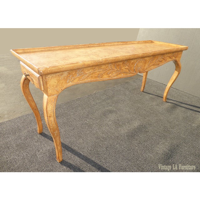 Vintage Rustic French Country Console Table Chairish
