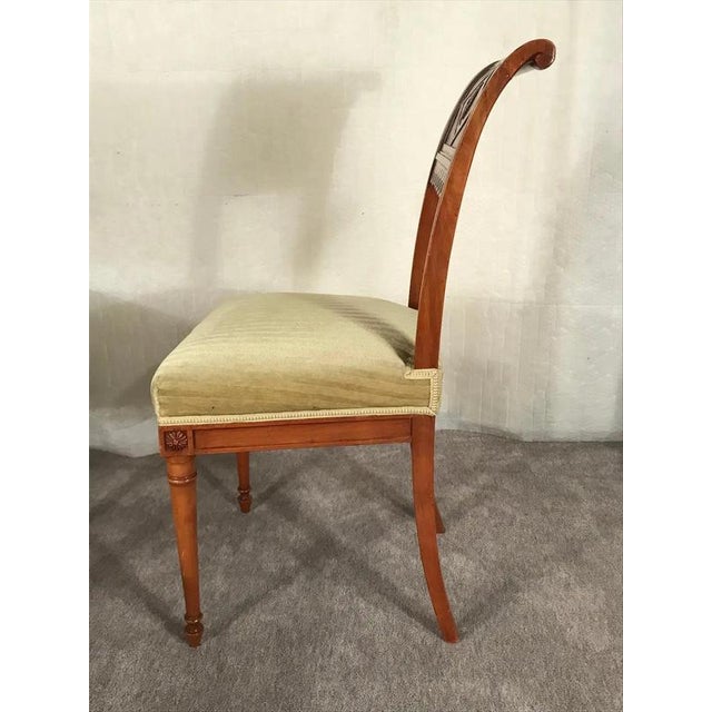Mid 19th Century 19th Century Neo-Classical Chairs in the style of Jacob Henri, France, Set of 4 For Sale - Image 5 of 9