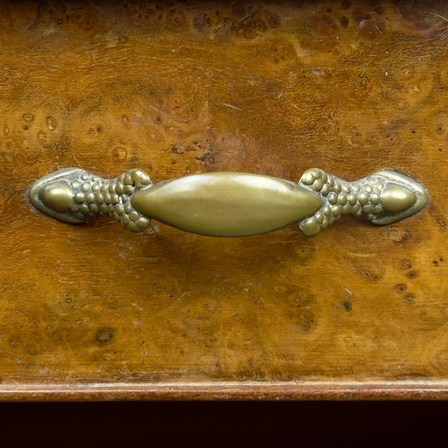 Vintage Wood Nightstands, Italy, 1950s, Set of 2 For Sale - Image 17 of 18