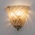 Murano Glass and Brass Sconces in the style of Barovier & Toso, 1960s, Set of 2 For Sale - Image 4 of 10