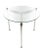 Ward Bennett Tri Leg Claw Side Table for Brickel Associates, 1970s For Sale - Image 10 of 12