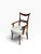 Antique Regency Style Mahogany & Ebony Arm Chairs For Sale - Image 4 of 6