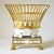 Antique Early 19th Century French Empire Paris Porcelain Corbeille or Basket With Lion Paw Feet Circa 1820 For Sale - Image 11 of 14