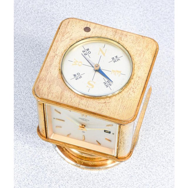 Angelus Table Clock with Date and Instruments, 1960s For Sale - Image 15 of 18