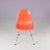 Metal Dining Chair in Orange Fiberglass by Charles & Ray Eames for Herman Miller, USA, 1960s For Sale - Image 7 of 9