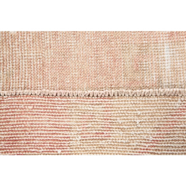 Turkish Runner Rug in Faded Beige and Brown For Sale - Image 18 of 18