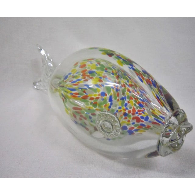 Murano Glass Fish Figure For Sale - Image 4 of 5