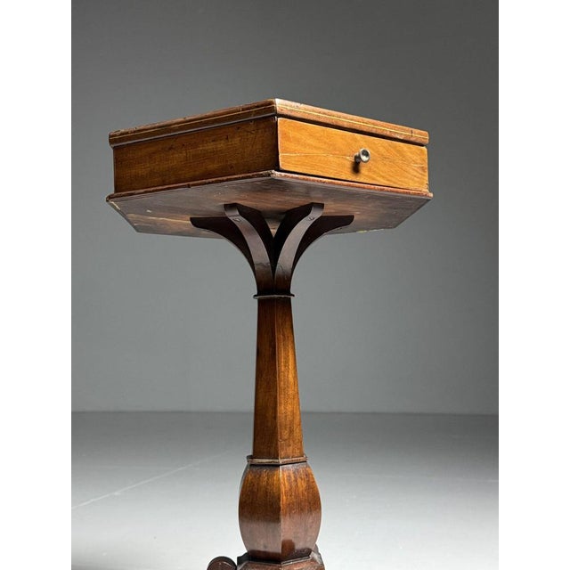 Marquetry Side Table, 1900s For Sale - Image 13 of 18