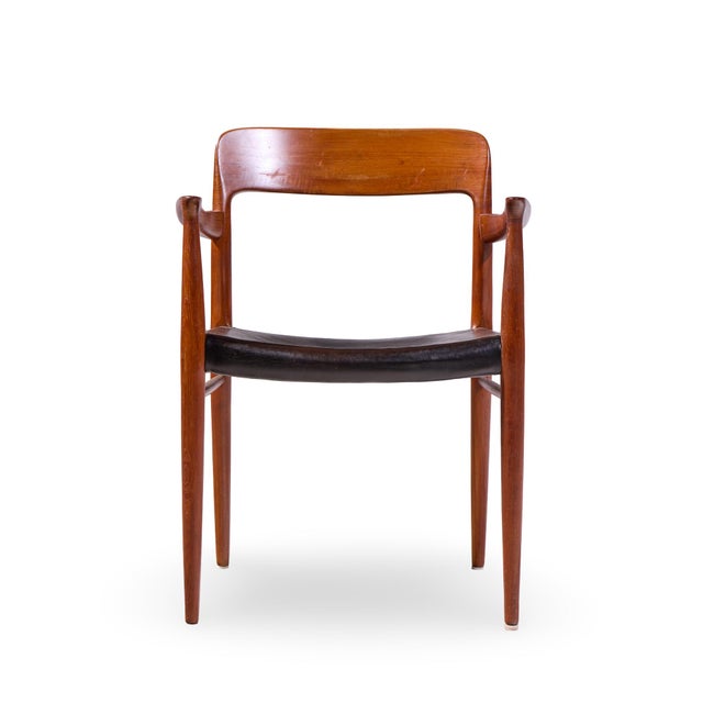 Niels Moller Models 75 and 78 Danish Teak Dining Chairs - Set of 6 For Sale - Image 11 of 18