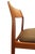 Wood Chairs in Teak and Leather by Henning Kjærnulf for KS Møbler, 1960s, Set of 4 For Sale - Image 7 of 17