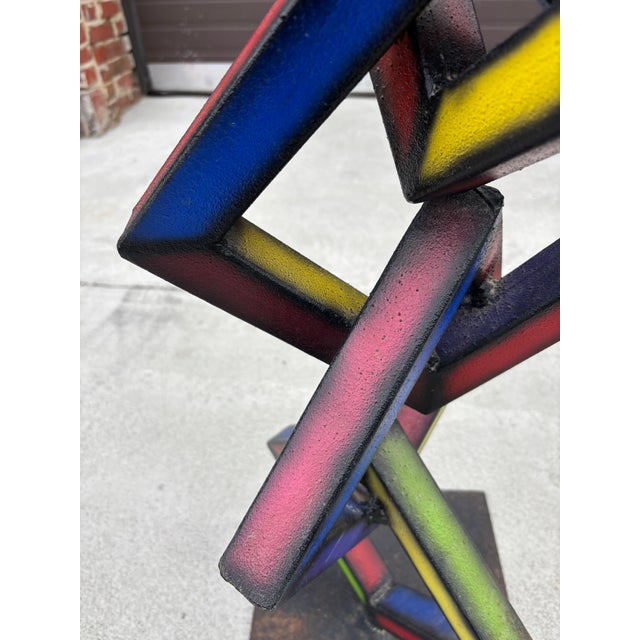 1970s Painted and Welded Sculpture For Sale In Philadelphia - Image 6 of 8