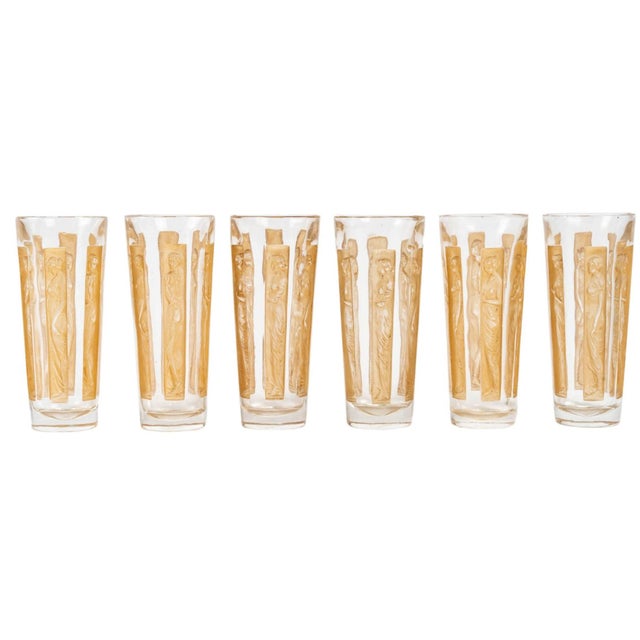 Six figurines, model created in 1911 model created in 1911 and not repeated after 1947. original sienna-patinated molded-...