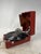 Red Vintage Portable Hand-Crank Gramophone, 1930s For Sale - Image 8 of 18