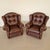 Brown Chesterfield Suzanne Brown Leather Living Room Set, 1970s, Set of 3 For Sale - Image 8 of 16