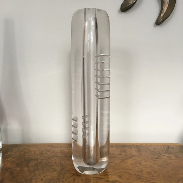 Glass Murano Vase by Alfredo Barbini For Sale - Image 7 of 7