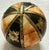 Vintage Late 20th Century Wood and Brass Decorative Orb Ball For Sale - Image 4 of 10