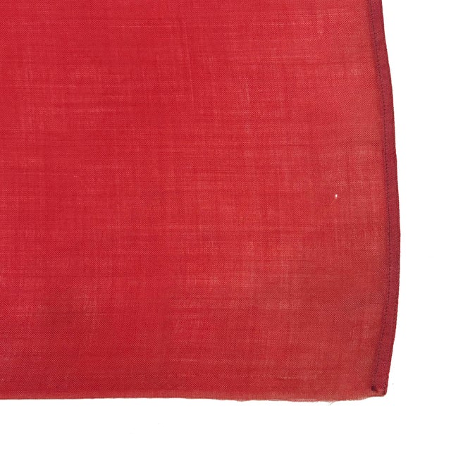 Textile Vintage Sewn Wool Flag of Canada, Red Ensign For Sale - Image 7 of 7