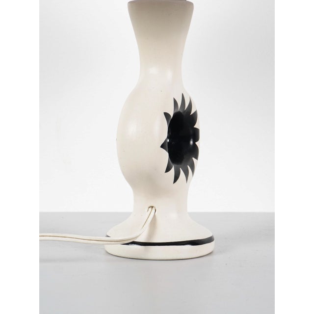 1950s Ceramic Table Lamp, France, 1950s For Sale - Image 5 of 11