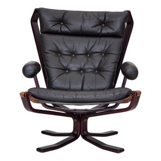 Vintage Norwegian Lounge Chair by Sigurd Ressel for Vatne Møbler, 1970s For Sale