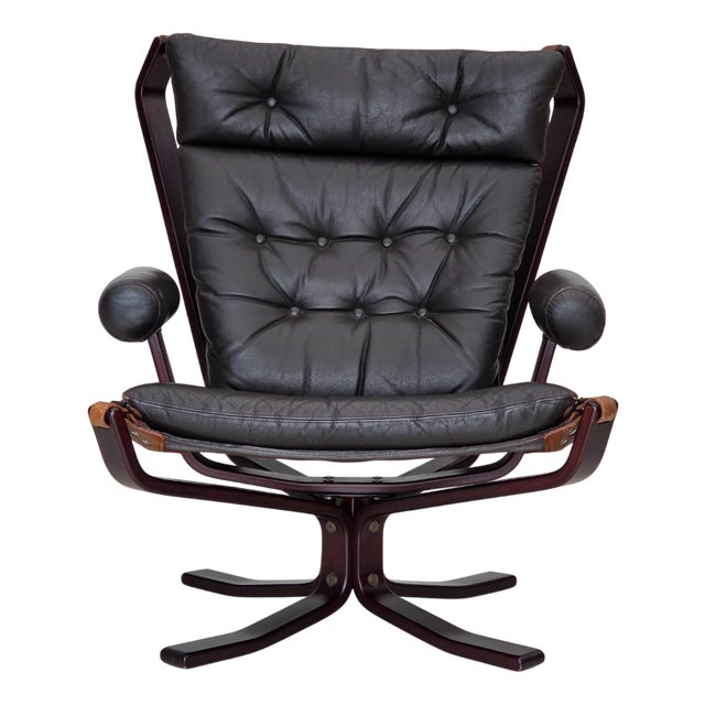 Vintage Norwegian Lounge Chair by Sigurd Ressel for Vatne Møbler, 1970s For Sale