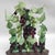 Rustic Vintage Serpentine Jade Grape Bonsai Sculpture – Gemstone Fruit on Carved Base For Sale - Image 3 of 10