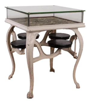Ice Cream Parlor Display Table, C.1900