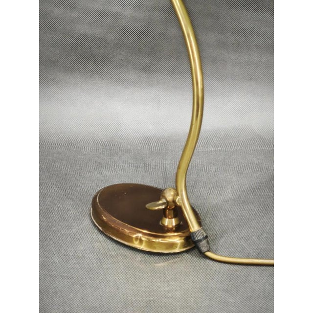 1960s Adjustable Brass Desk Lamp, Germany, 1960s For Sale - Image 5 of 13