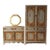 Chinoiserie Lacquer Armoire & Matching Sideboard Set For Sale