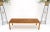 1970s Mid-Century Modern Long Rectangle Walnut Parsons Style Coffee Table For Sale - Image 5 of 12