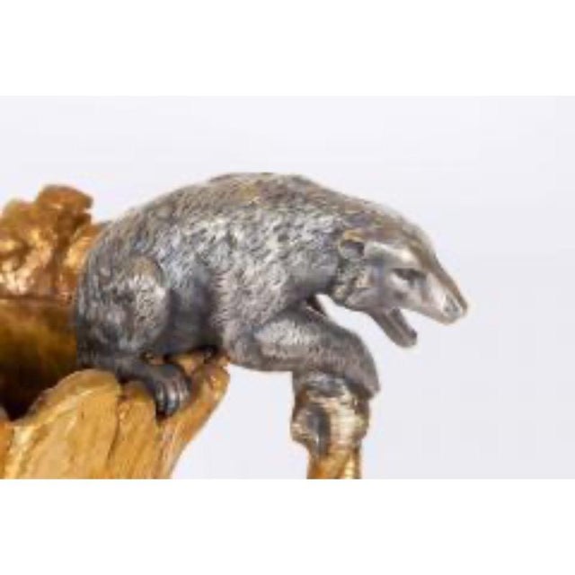 Important Ormolu and Silvered Bronze Figural Wine Cooler, Possibly Russian, 1860 For Sale In New York - Image 6 of 6