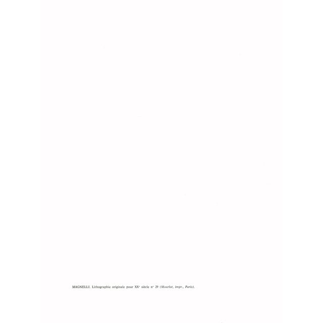 Alberto Magnelli - Untitled 1967 Lithograph For Sale - Image 4 of 5