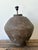 Mid-Century Modern Vintage Primitive Matte Ceramic Lamp For Sale - Image 3 of 12
