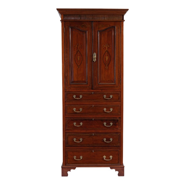 Edwardian Column Cabinet, England, 1900s For Sale