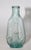 Aqua C. 1840-60 American Dark Aquamarine Glass Cologne Bottle For Sale - Image 8 of 8
