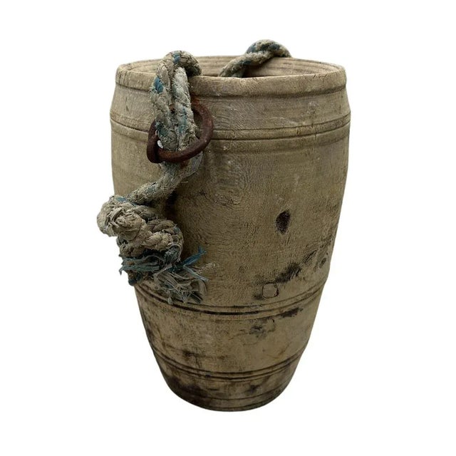 These vintage wood pots from India are truly special and when one considers they were carved from a single piece of wood...