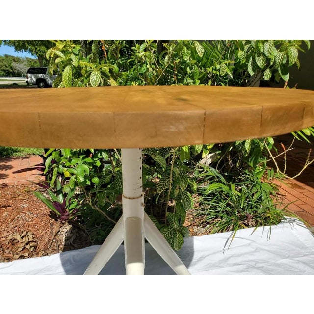 West Elm, Raw Mango Wood Bistro Table Chairish