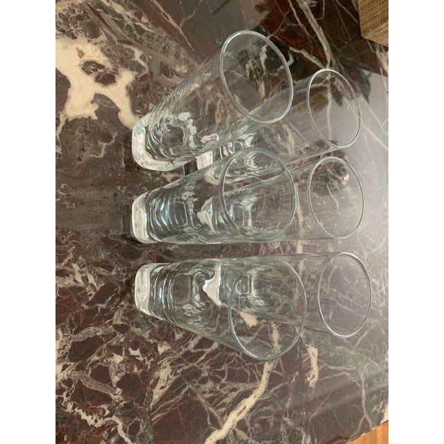 Vintage Italian Highball Glasses- Set of 6 For Sale In San Francisco - Image 6 of 9