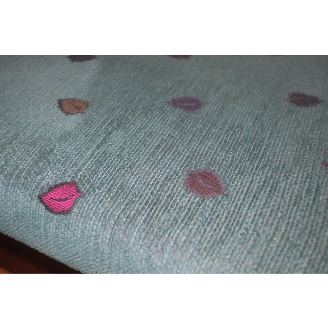 Danish Dining Chairs with Turquoise Covers, Set of 4 For Sale - Image 10 of 16