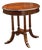 Vintage Solid Cherry Regency Round End Table For Sale