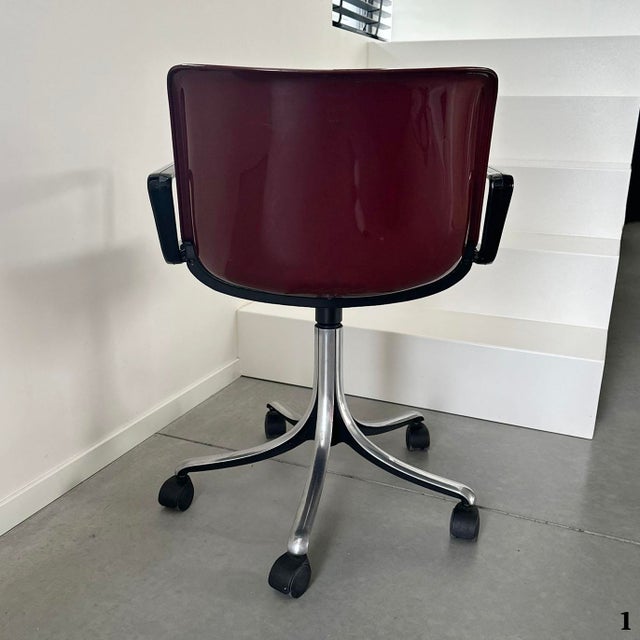 Industrial Modus Chair by Osvaldo Borsani for Tecno, 1986 For Sale - Image 3 of 8