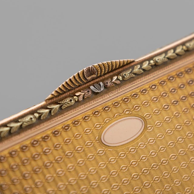 Antique German 3-Colour Gold Snuff Box, Hanau, 1850s For Sale - Image 10 of 18