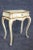 Rare Pair Distressed Paint Decorated Venetian Italian Nightstands Circa 1920s For Sale In Philadelphia - Image 6 of 12