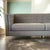 Modern Grey Tufted Sofa With Acrylic Legs – Curated & Studio-Refinished by Just Like New For Sale In Miami - Image 6 of 10