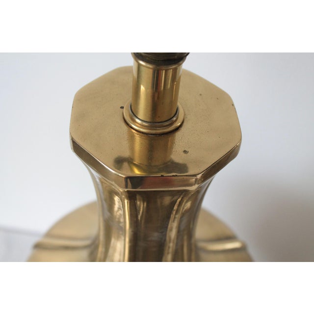 Vintage Brass Table Lamp For Sale - Image 10 of 10