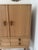 1960s Kurt Ostervig Oak Cabinet With Leather Pulls For Sale - Image 5 of 18
