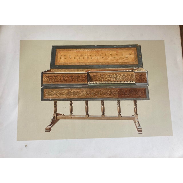 Purchased in England in the 1990’s this is a great collection of engravings in color of musical instruments. These are...