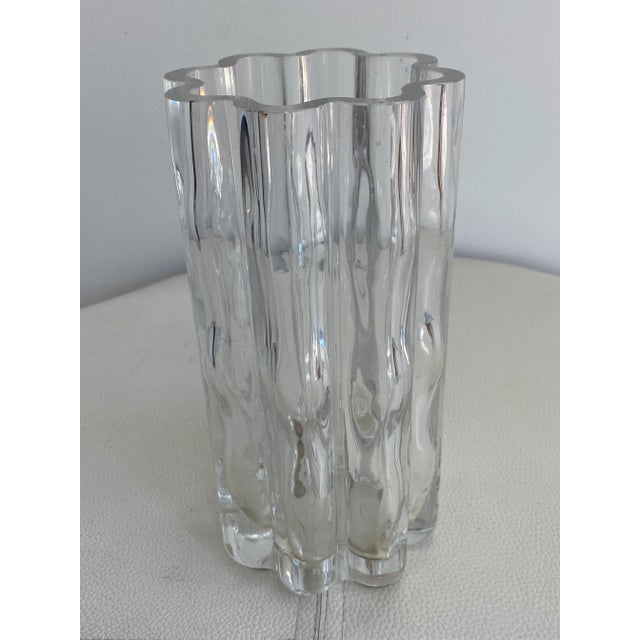 Mid-Century Modern Swedish Art Glass Vase For Sale - Image 13 of 13