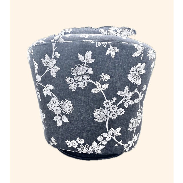 1980s Freshly Reuphostered Club Chair For Sale - Image 4 of 5